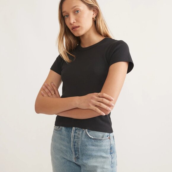 Lexi Rib Sun-In Crew Tee - Picture 3 of 6